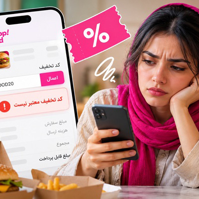 دلایل اعمال نشدن کد تخفیف اسنپ فود؛ چرا کد تخفیف اسنپ فود کار نمی‌کنه؟